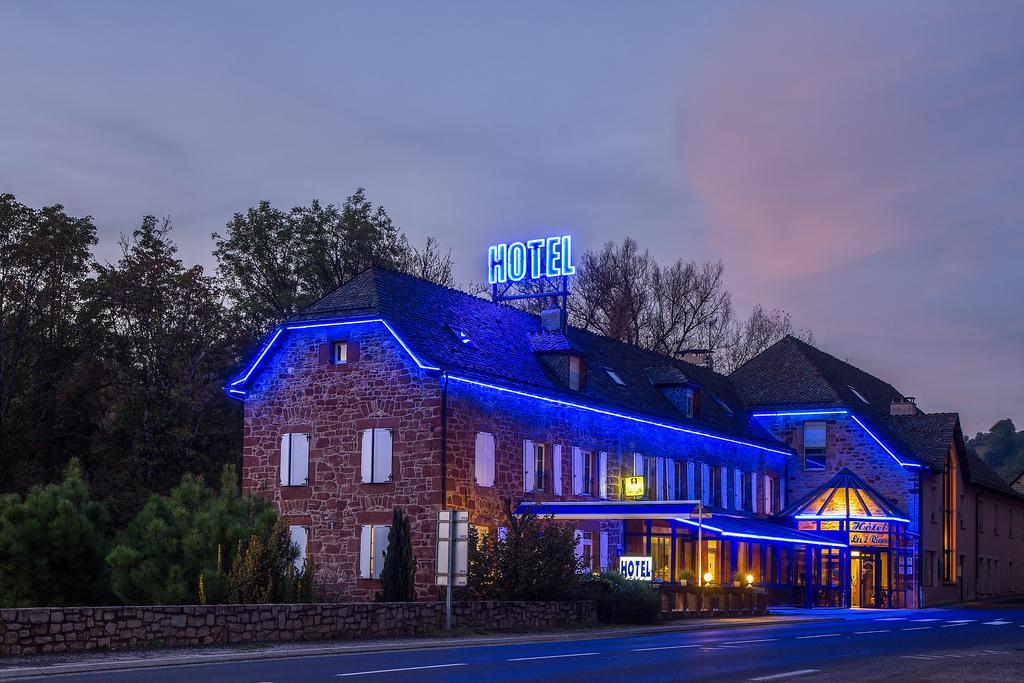Logis Hotel Restaurant Les 2 Rives - A75, En Bordure De Riviere バナサック エクステリア 写真